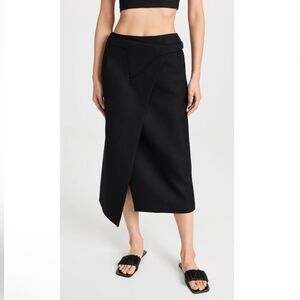 WARDROBE.NYC Wrap Skirt Midi